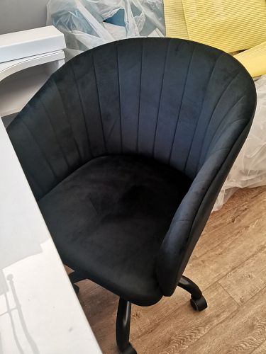 Компьютерное кресло Тибо confetti chocolate / белый фото покупателя 164