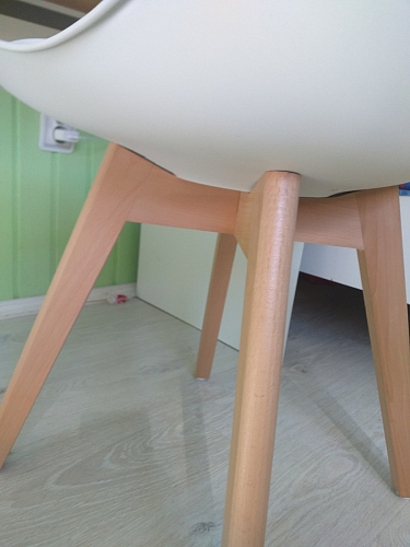 Деревянный стул Bonuss green / grey фото покупателя 117