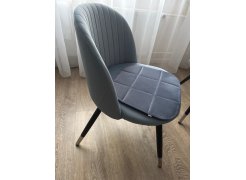 Стул на металлокаркасе Gabi 1 light purple / black фото покупателя 568