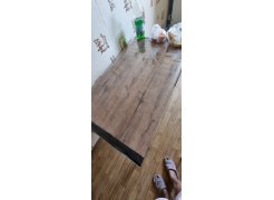 Стол Центавр 120(160)х70х75 файерстоун / черный матовый фото покупателя 46