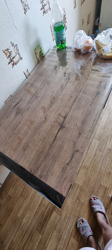 Стол Центавр бетон / графит фото покупателя 46