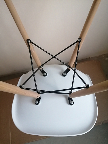 Пластиковый стул Eames PC-015 серый фото покупателя 334