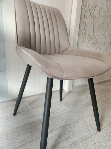 Комплект стульев Седа К 4 шт латте / черный фото покупателя 333