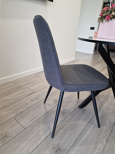 Стул на металлокаркасе Texas 1 поворотный бежевый / черный фото покупателя 6