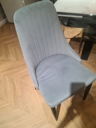 Стул на металлокаркасе Kora green / black фото покупателя 313