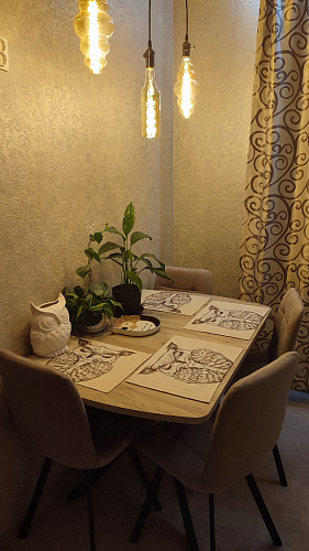 Комплект стульев Чилли 2 шт бежевый / черный фото покупателя 1473