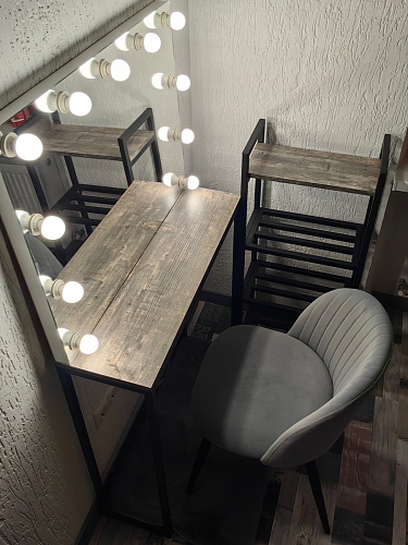 Стул на металлокаркасе Gabi latte / gold / black фото покупателя 292