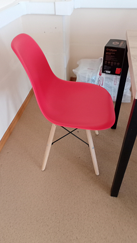 Стул Hames PC-015 белый / деревянный каркас фото покупателя 2