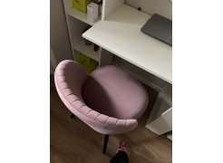 Стул на металлокаркасе Gabi 1 light purple / black фото покупателя 829