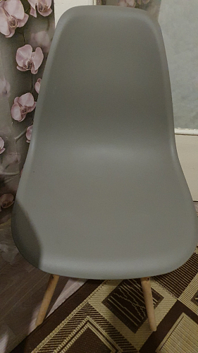 Пластиковый стул Eames PC-015 желтый фото покупателя 277