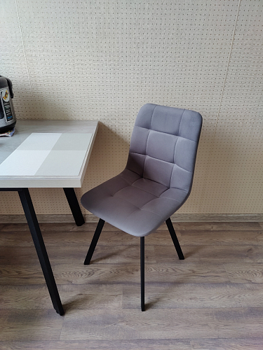 Комплект стульев Чилли 2 шт бежевый / черный фото покупателя 1374