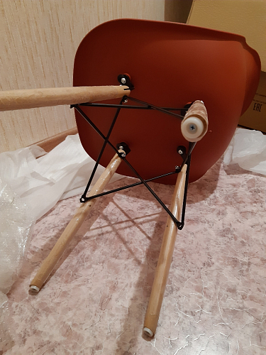 Стул Eames PC-015 белый фото покупателя 156