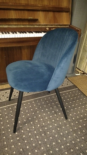 Стул на металлокаркасе Gabi gray / black фото покупателя 261