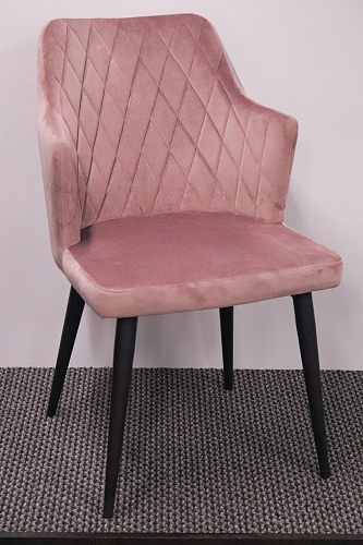 Стул на металлокаркасе Velen light gray / black из шоурума 5