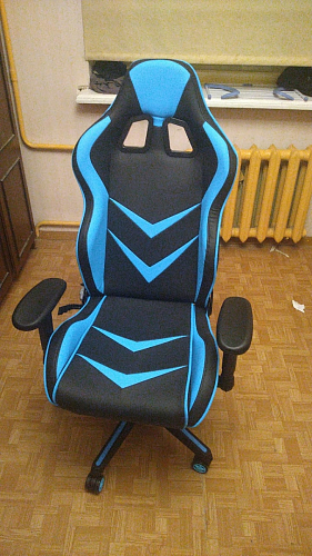 Компьютерное кресло Racer черный / красный / бежевый фото покупателя 73