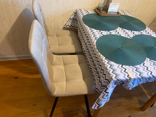 Стул на металлокаркасе Чилли черный / зеленый фото покупателя 1179