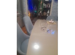 Стул на металлокаркасе Kora beige / black фото покупателя 445