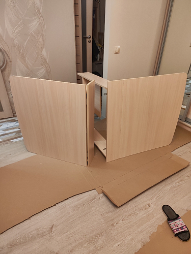 Стол обеденный раздвижной СтК7 венге фото покупателя 94