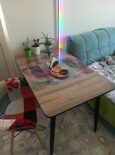 Стол Энлэй раскладной кантри 2047 / белый фото покупателя 3