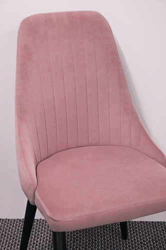 Стул на металлокаркасе Kora black / gray из шоурума 14