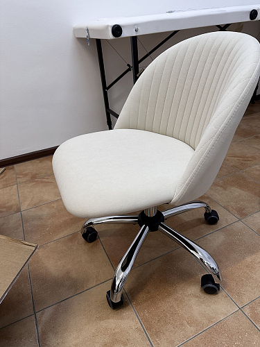 Компьютерное кресло Melody/Мелоди молочное фото покупателя 96