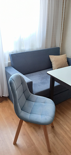 Деревянный стул Filip light purple / wood фото покупателя 2