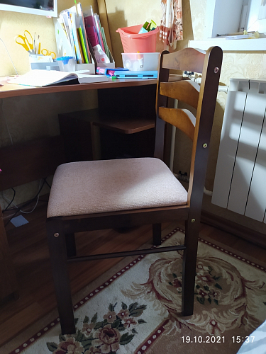 Стул деревянный Camel white / light grey фото покупателя 38