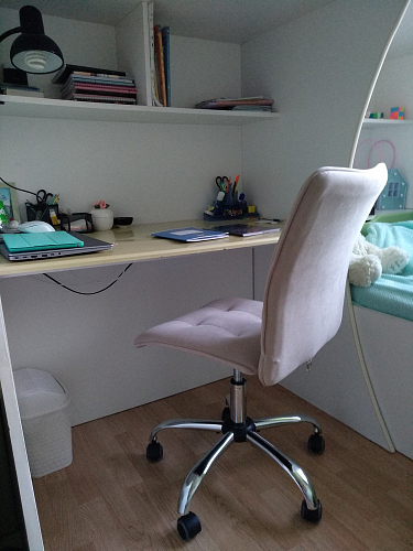 Компьютерное кресло One флок серый 29 фото покупателя 25