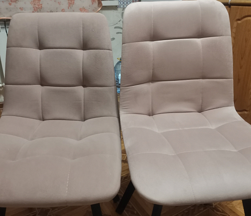 Стул на металлокаркасе Чилли К кирпичный / черный фото покупателя 635