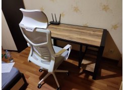 Компьютерное кресло Montana light gray / white фото покупателя 2