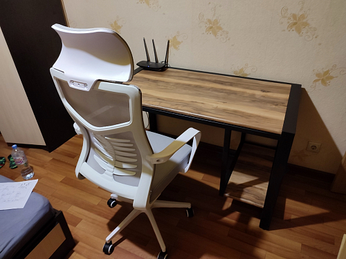 Компьютерное кресло Montana light gray / white фото покупателя 2