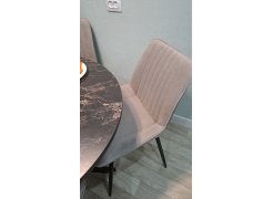 Стул на металлокаркасе Вейв темно-серый / черный фото покупателя 277