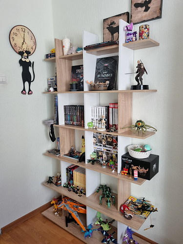 Стеллаж СТ-5 венге / беленый дуб фото покупателя 1