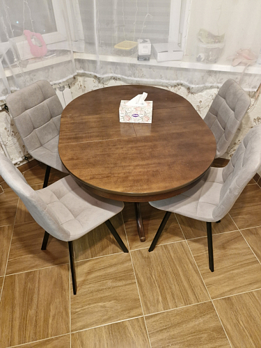 Стул на металлокаркасе Чилли зеленый / белый каркас фото покупателя 535