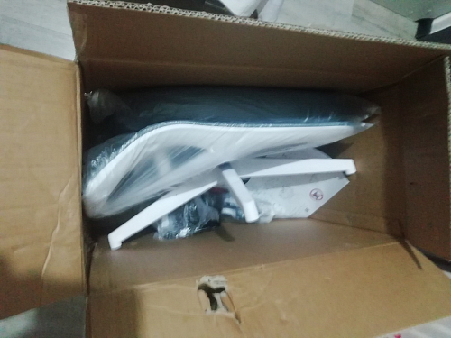 Компьютерное кресло Konfi light gray / blue / white фото покупателя 91