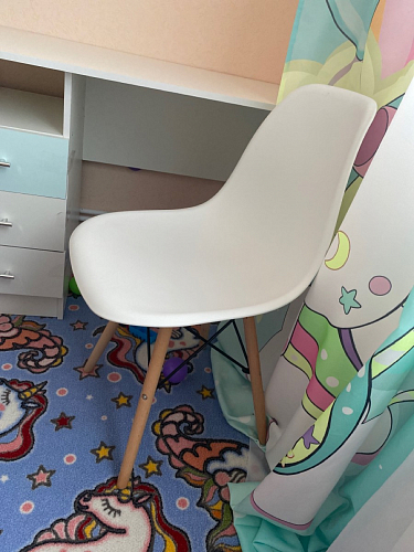 Пластиковый стул Eames PC-015 серый фото покупателя 82