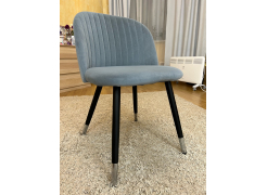 Стул на металлокаркасе Gabi 1 light blue / black фото покупателя 7