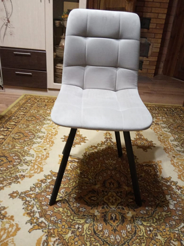 Стул на металлокаркасе Чилли бирюзовый / черный фото покупателя 1046