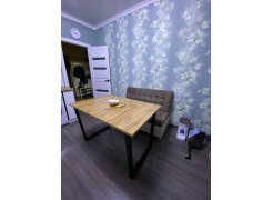 Стол Лота Лофт 120 25 мм сабия / черный матовый фото покупателя 550