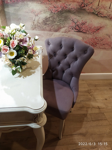 Деревянный стул Милано 1 бежевый / белый фото покупателя 83