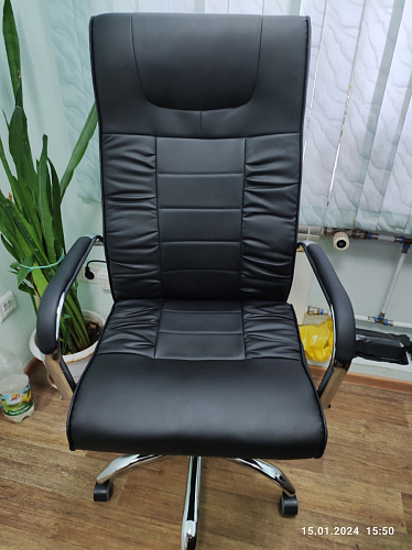 Компьютерное кресло Longer black фото покупателя 9