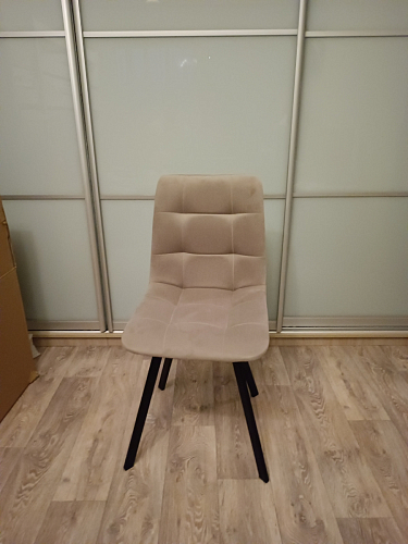 Стул на металлокаркасе Чилли зеленый / белый каркас фото покупателя 274