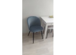 Стул на металлокаркасе Gabi 1 light purple / black фото покупателя 694