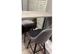 Барная стойка Дилан Лофт 120х60х90 бетон фото покупателя 93