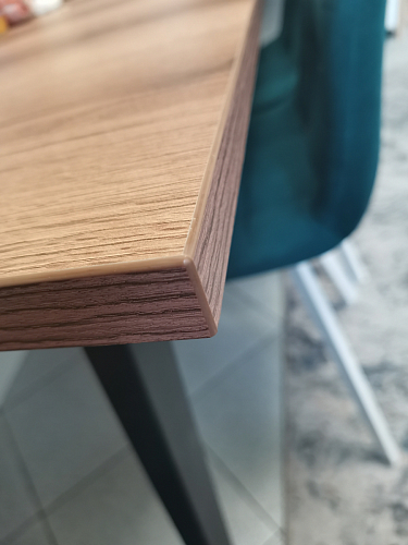 Деревянный стол Лота Лофт 140х80 черный матовый / бетон светлый фото покупателя 258