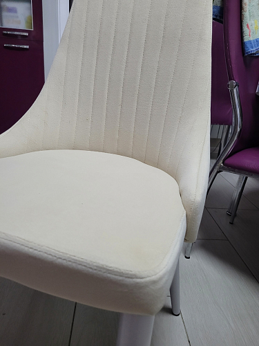 Стул на металлокаркасе Kora dark gray / black фото покупателя 432