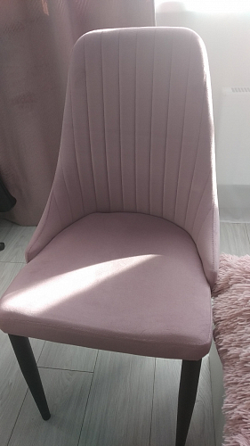 Стул на металлокаркасе Kora dark gray / black фото покупателя 441