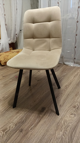 Комплект стульев Чилли 4 шт темно-серый / черный фото покупателя 416