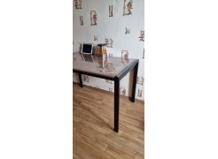 Стол Центавр дуб галифакс / черный матовый фото покупателя 45