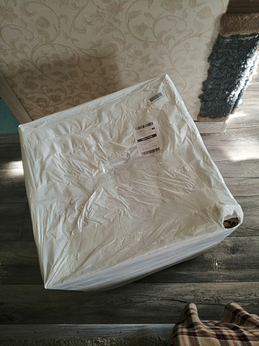 Стул на металлокаркасе Чилли синяя ткань / белый фото покупателя 736